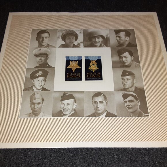 USPS Stamps * (2) Medal of Honor Folios * Kestrel, Christmas, Pledge & More * - Picture 3 of 15